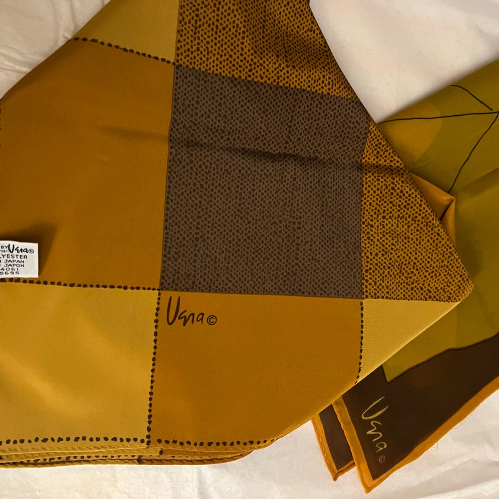 1970’s Vera Neumann Two Scarfs Veresa by Vera